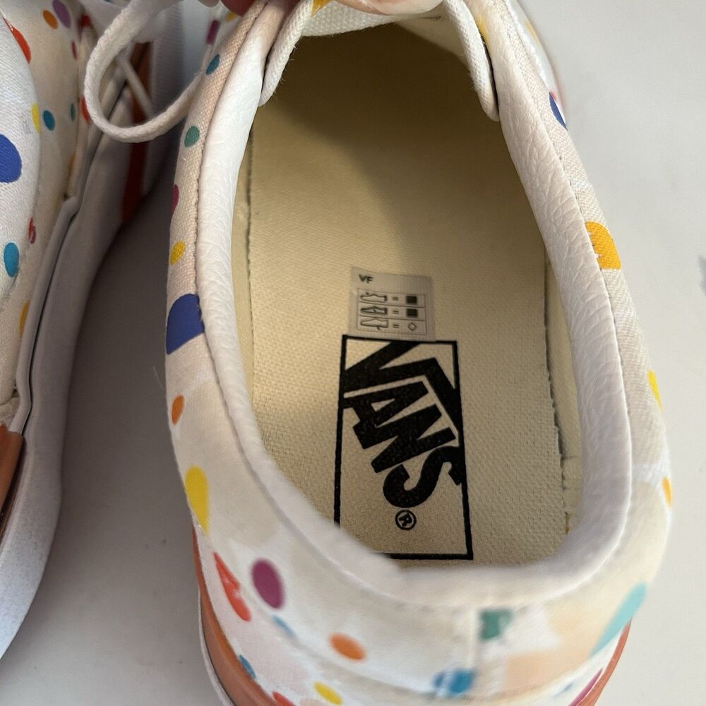 Vans Era Stacked Floral UV Activated Polka Dot Platform Shoes Womens 7.5 Mens 6 - Picture 8 of 12